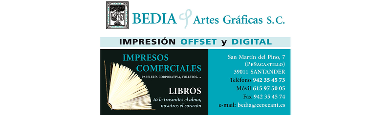 Bedia Artes Gr&aacute;ficas S.C.V. Santander