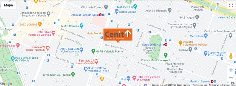 C&eacute;nit Proyectos Verticales TRABAJOS VERTICALES