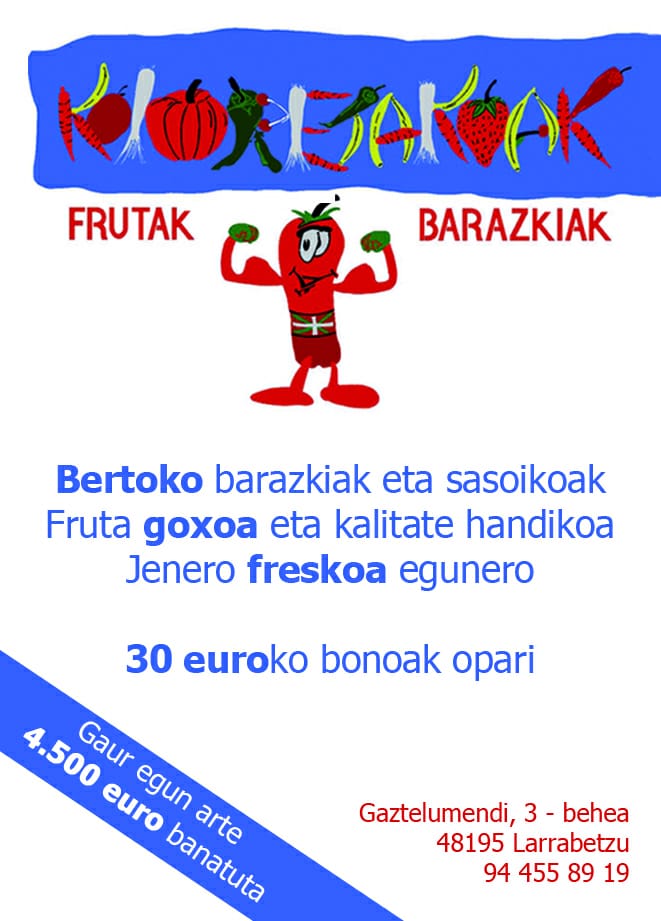 Koloretakoak Frutak Barazkiak