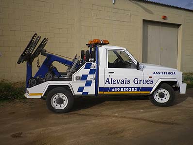 Alevais Grues GRUAS PARA VEHICULOS