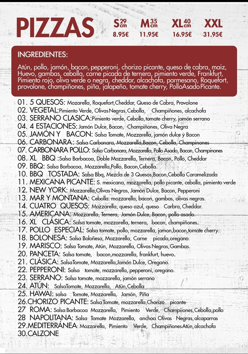 XL Pizzer&iacute;a 3