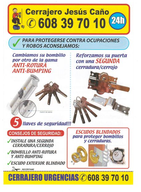 Jes&uacute;s Ca&ntilde;o CERRAJEROS