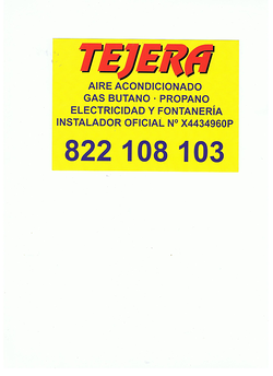 Tejera Energy Instalaciones AIRE ACONDICIONADO: EQUIPOS E INSTALACIONES Tejera Energy Instalaciones AIRE ACONDICIONADO: EQUIPOS E INSTALACIONES