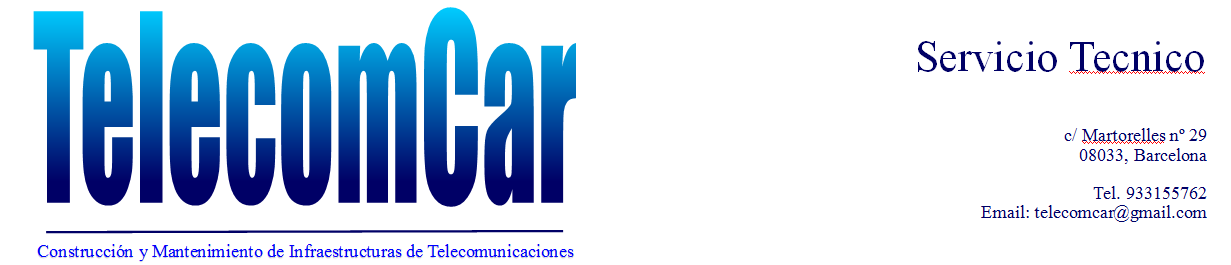 Telecomcar Barcelona