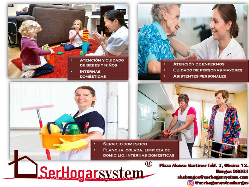 Serhogar System Burgos ASISTENCIA A DOMICILIO: SERVICIOS PRIVADOS