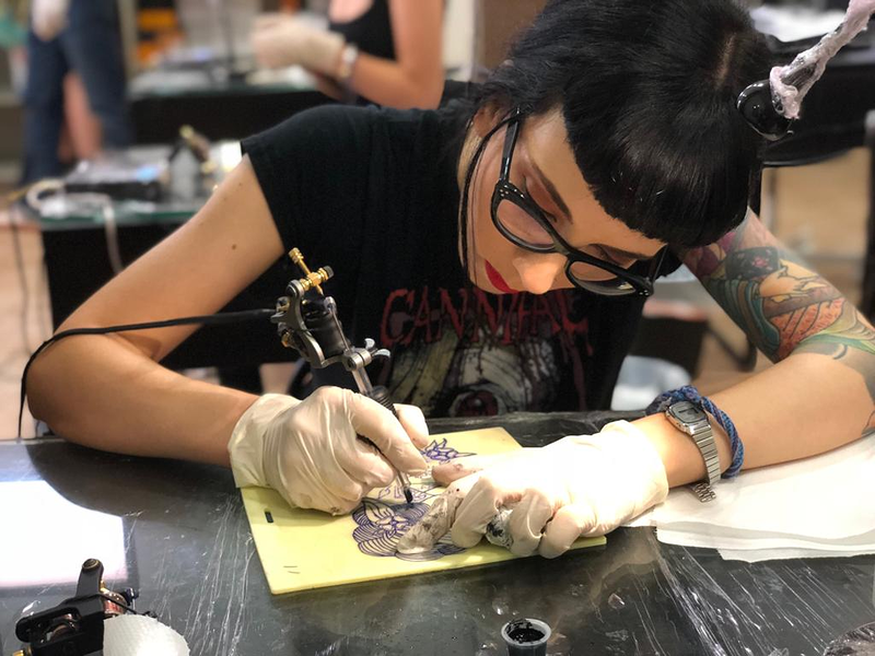 Escuela de Tatuaje EOMTP Madrid Calle Fuencarral, 45 3º Piso