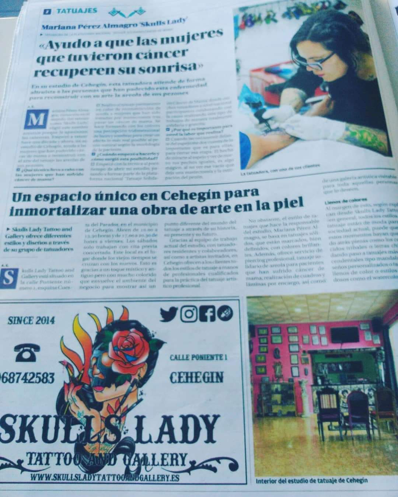 SKULLS LADY TATTOO AND GALLERY 13