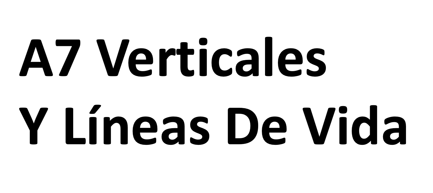 A7 Verticales Y Líneas De Vida
