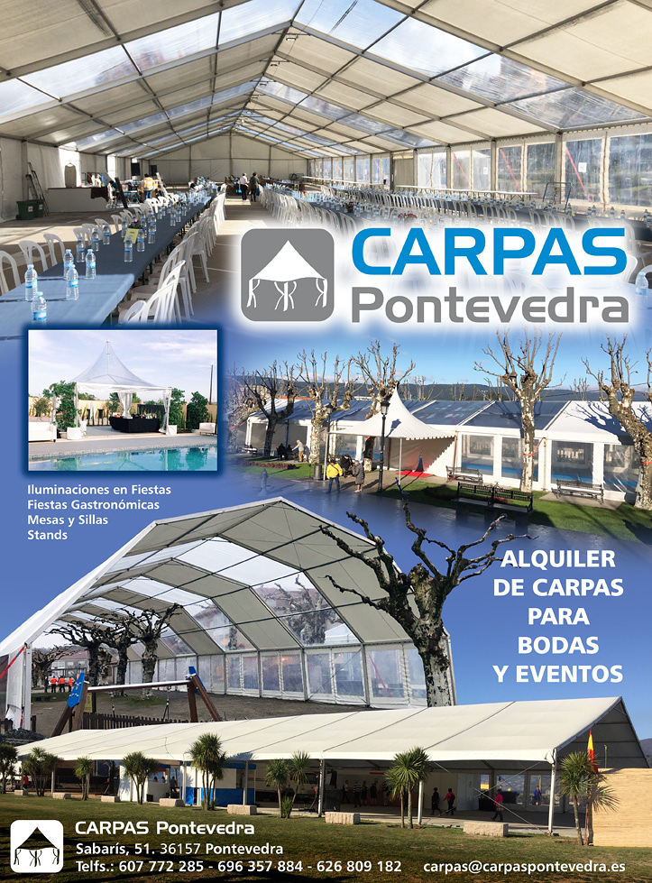 Carpas Pontevedra Sl CARPAS: ALQUILER
