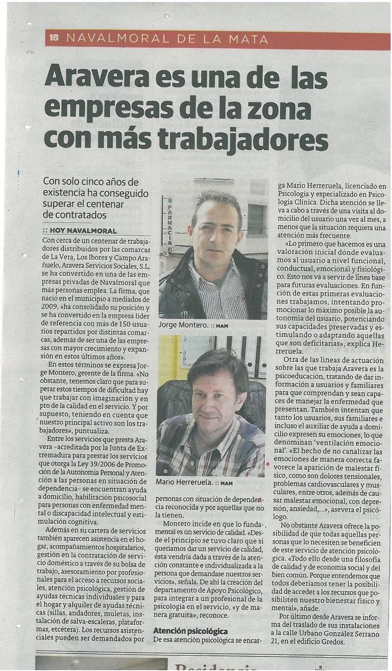 Aravera Servicios Sociales S.L.U. 15