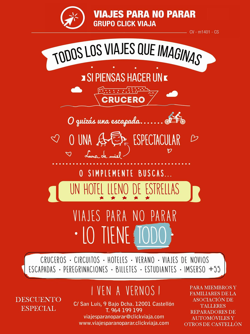 Viajes Para No Parar AGENCIAS DE VIAJES