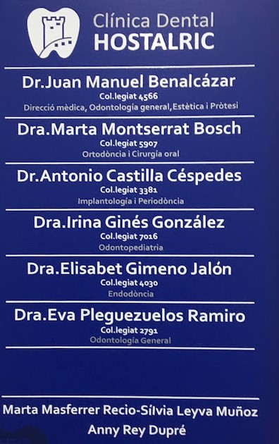 Cl&iacute;nica Dental Hostalric Hostalric