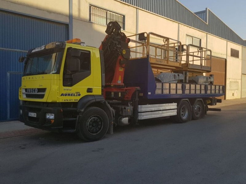 Plataformas y Gr&uacute;as Aurelio 2