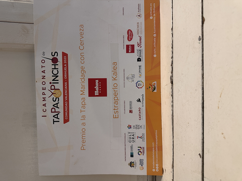 Bar de Pintxos en Castell&oacute; Estraperlo 2