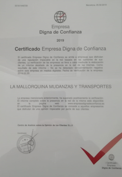 Mudanzas y Transportes La Mallorquina MUDANZAS Mudanzas y Transportes La Mallorquina MUDANZAS