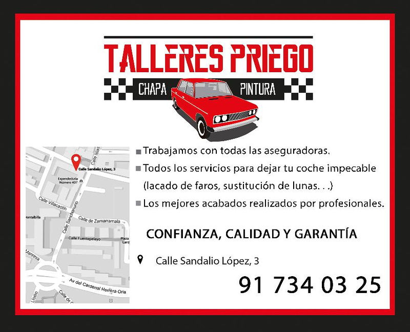 Talleres Priego Chapa Y Pintura TALLERES DE CHAPA Y PINTURA