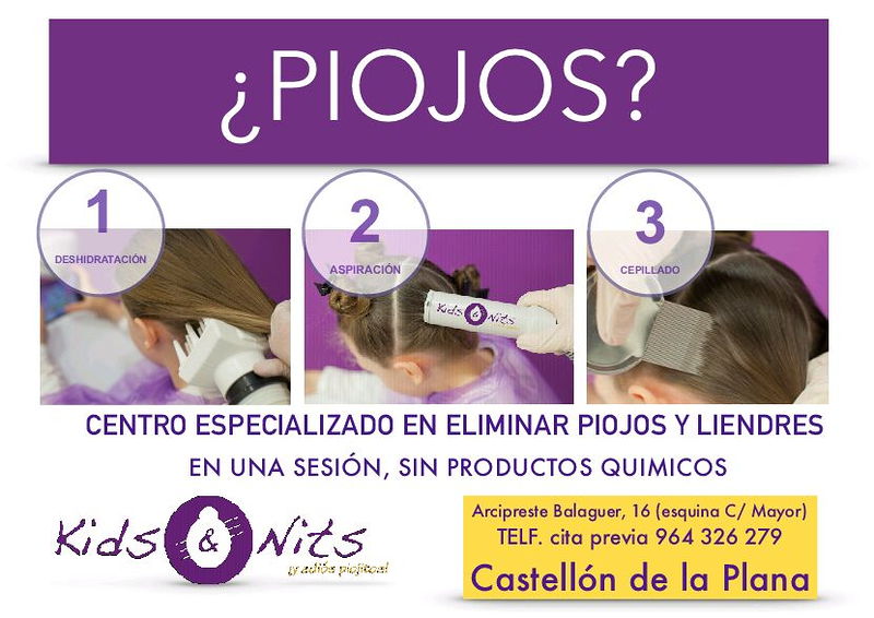 Kids & Nits y Adi&oacute;s Piojitos PIOJOS Y LIENDRES (PEDICULOSIS): TRATAMIENTOS