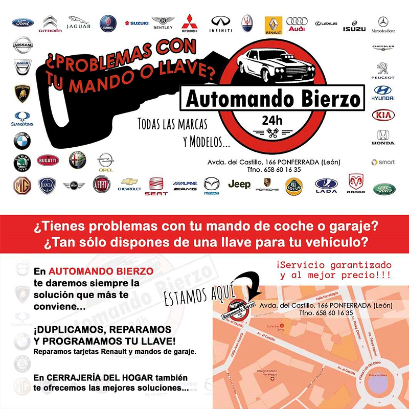 Automando Bierzo CERRAJEROS