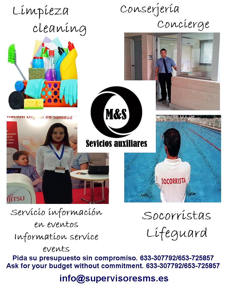 M&s Servicios Auxiliares CONSERJES Y PORTEROS: AGENCIAS