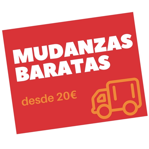 Mudanzas baratas desde 20 €