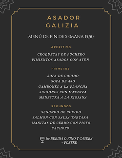 Galizia Asador COCINA GALLEGA Galizia Asador COCINA GALLEGA