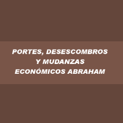 Portes y Mudanzas Económicos y Seguros Abran