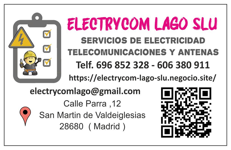 Electrycom Lago S.L.U. ELECTRICISTAS