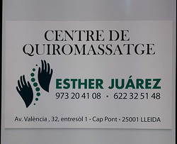 Imagen de Centre de Quiromassatge Esther Juárez