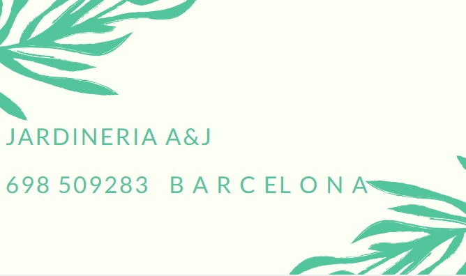 Jardinería A&J