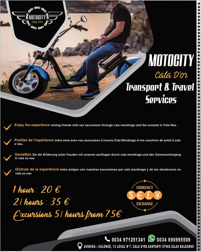 MOTOCITY CALA D&acute;OR 24