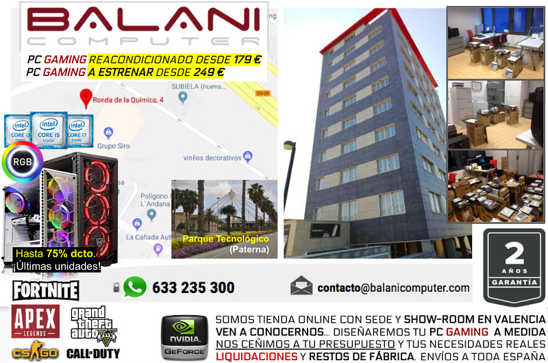 Balani Computer INFORMATICA: EQUIPOS Y MATERIALES