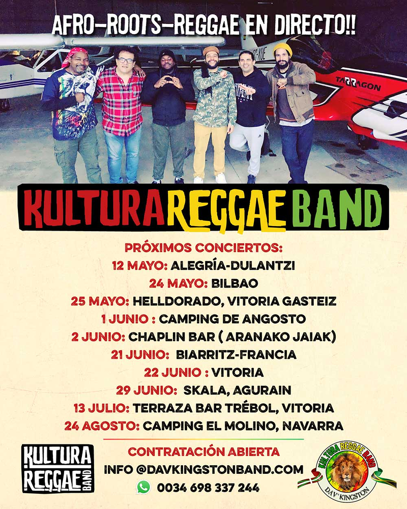 DAV&acute; KINGSTON & KULTURA REGGAE BAND 9