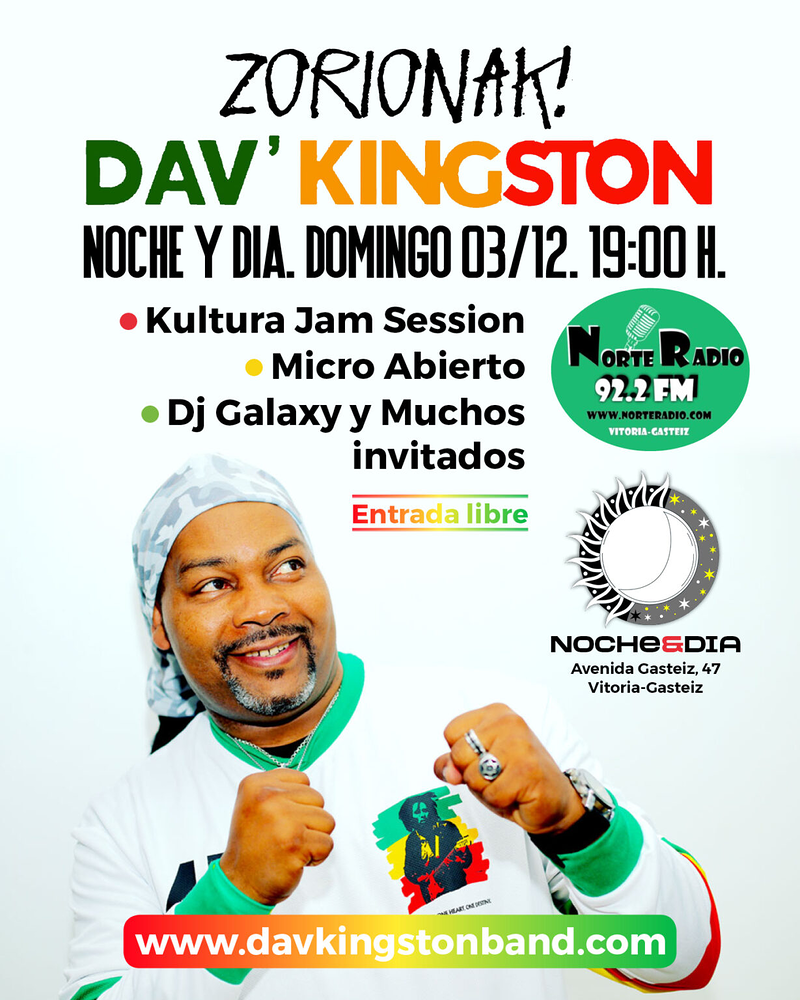 DAV&acute; KINGSTON & KULTURA REGGAE BAND 6