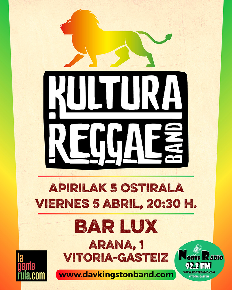 DAV&acute; KINGSTON & KULTURA REGGAE BAND 10