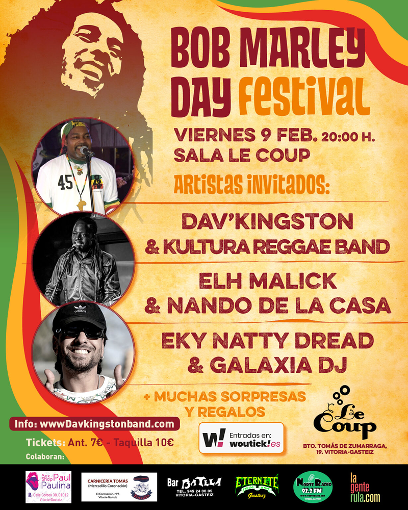 DAV&acute; KINGSTON & KULTURA REGGAE BAND 7