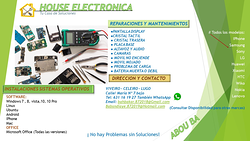 HOUSE ELECTRONIC ELECTRODOMESTICOS: REPARACION HOUSE ELECTRONIC ELECTRODOMESTICOS: REPARACION