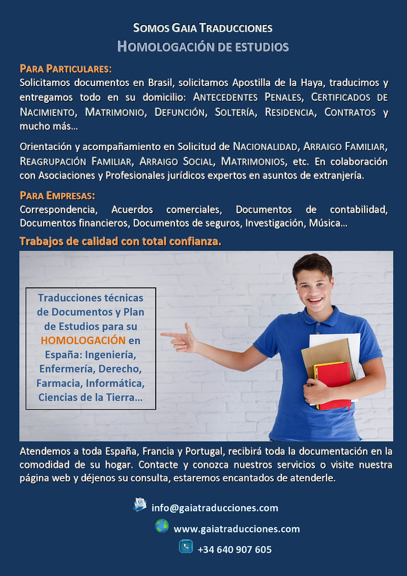 Gaia Traducciones Navalafuente