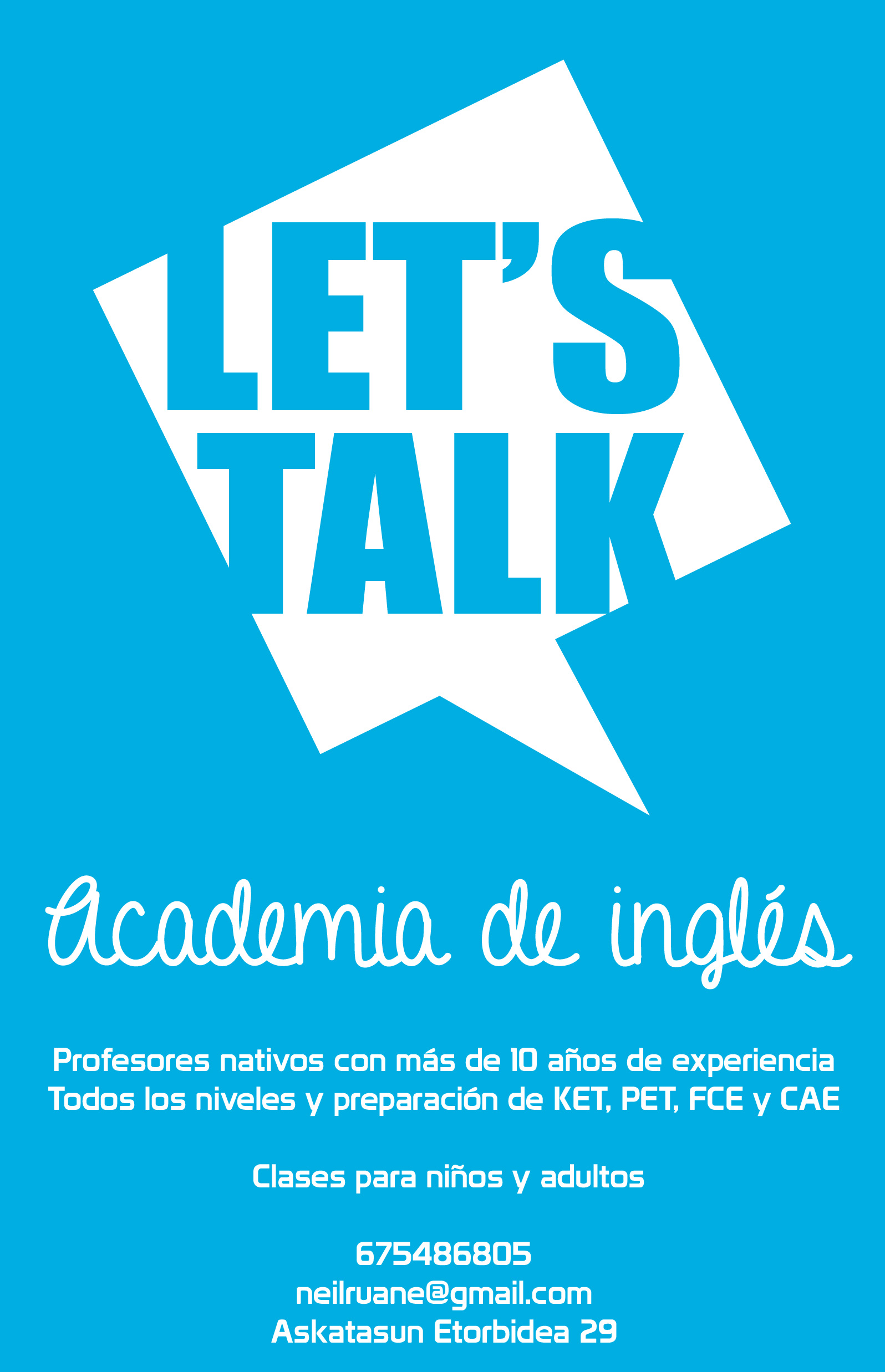 Let´s Talk - Academia de Inglés