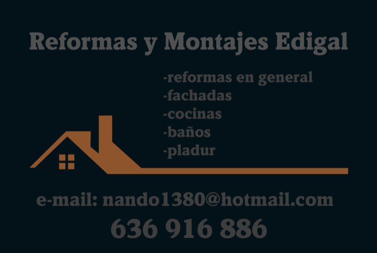 Reformas Y Montajes Edigal