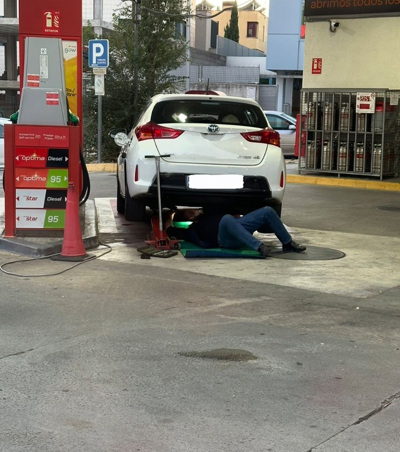 Extracción de combustible 12