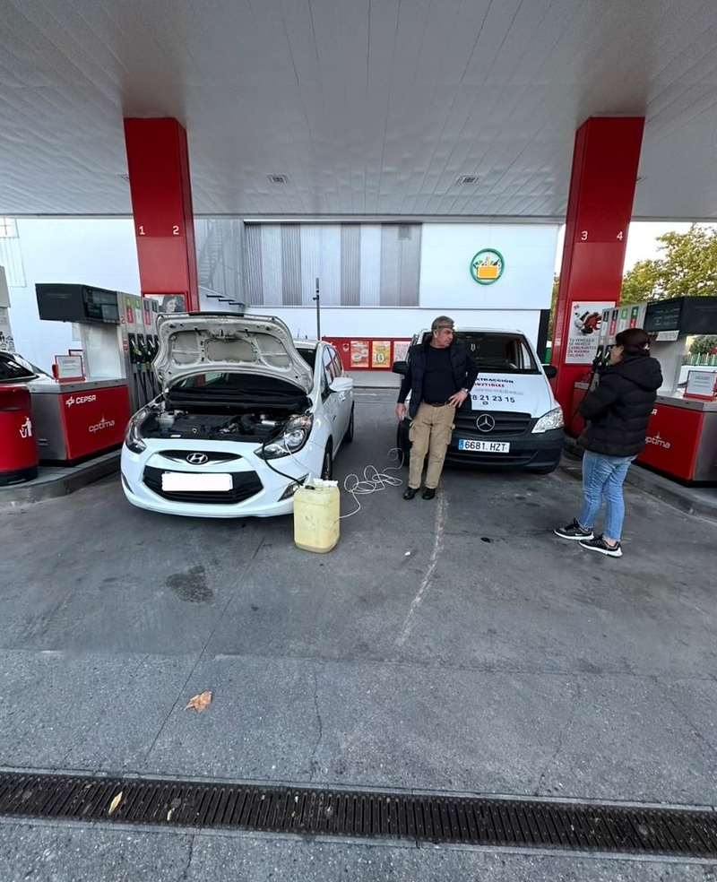 Extracción de combustible 23