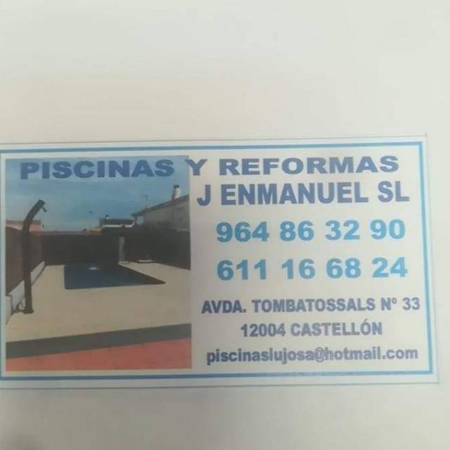 PISCINAS Y REFORMAS J. ENMANUEL