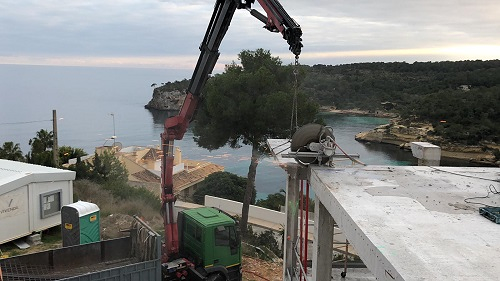 B&eacute;tica corte de hormigon EMPRESAS CONSTRUCTORAS