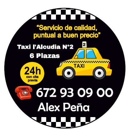 Taxi L' Alcudia: Alex Peña - 6 plazas ( Valencia )