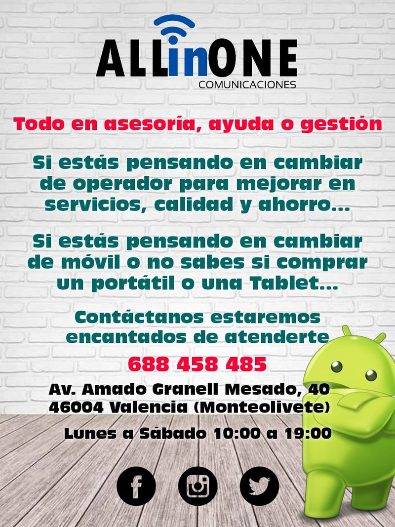 All in ONE Comunicaciones València