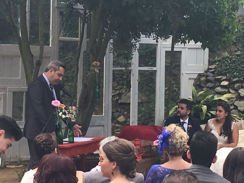 Jes&uacute;s Legaz Carre&ntilde;o, Maestro De Ceremonias The Wedding 6