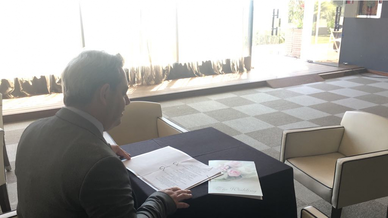 Jes&uacute;s Legaz Carre&ntilde;o, Maestro De Ceremonias The Wedding 19