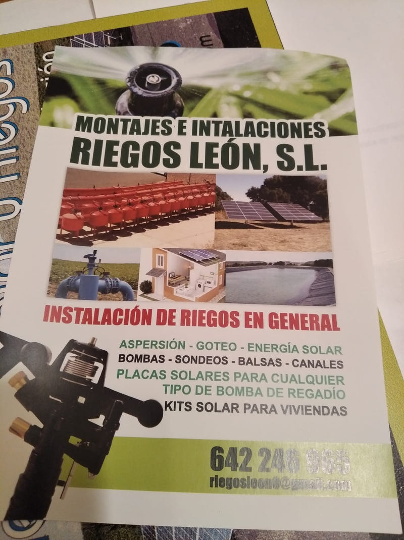 Montajes E Instalaciones Riegos Leon S.L. 15