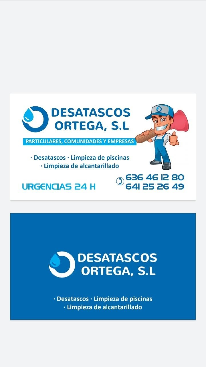 Desatascos Ortega LIMPIEZA INDUSTRIAL: EMPRESAS