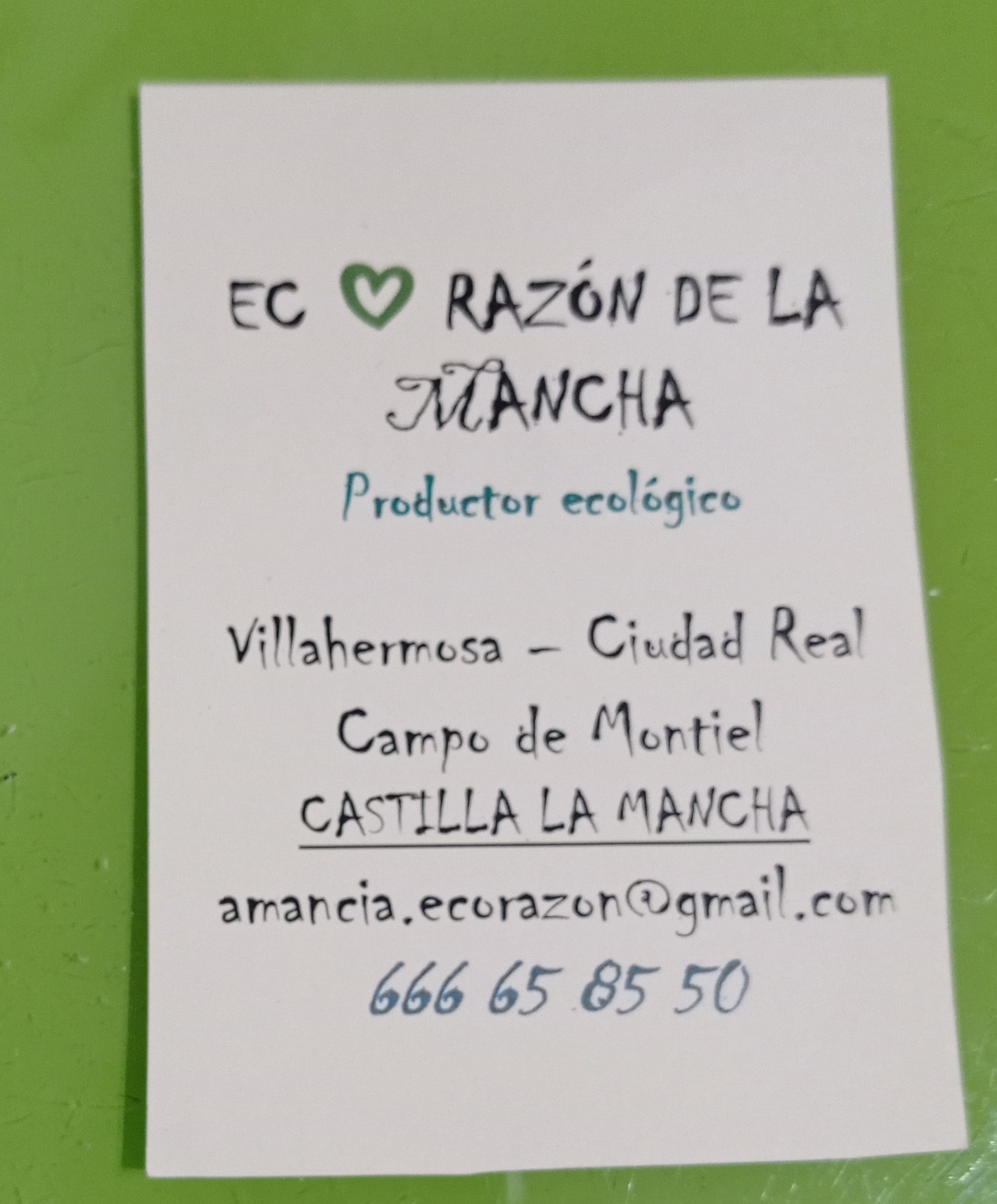 Ecorazon De La Mancha S.L.